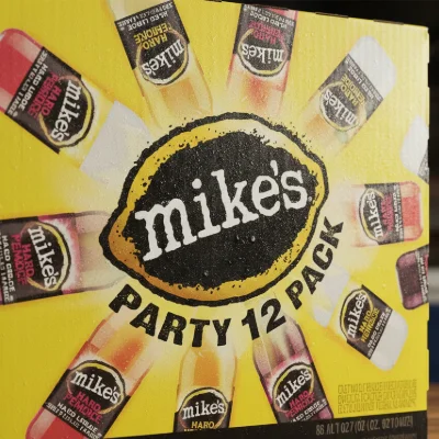 assortment of Mike's Hard Lemonade